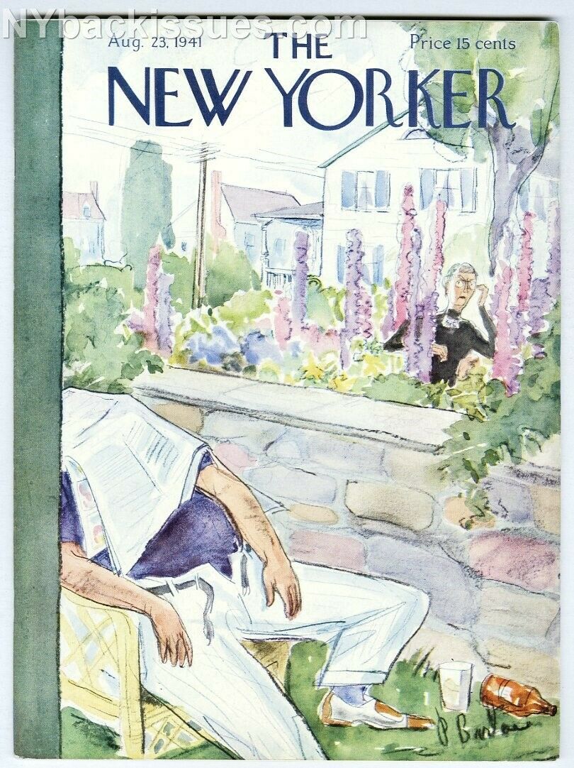 New Yorker magazine August 23 1941 Carson McCullers VERY FINE