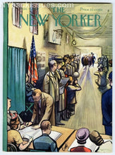 Load image into Gallery viewer, New Yorker magazine November 4 1950 Charles Wednesday Addams Family NM
