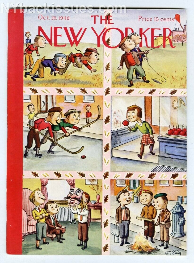 New Yorker magazine October 26 1940 Christopher La Farge NEAR MINT