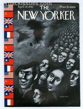 Load image into Gallery viewer, New Yorker magazine April 28 1945 John McNulty Arthur Kober VF/NM
