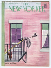 Load image into Gallery viewer, New Yorker magazine April 14 1945 Charles Addams Family Morticia James Thurber
