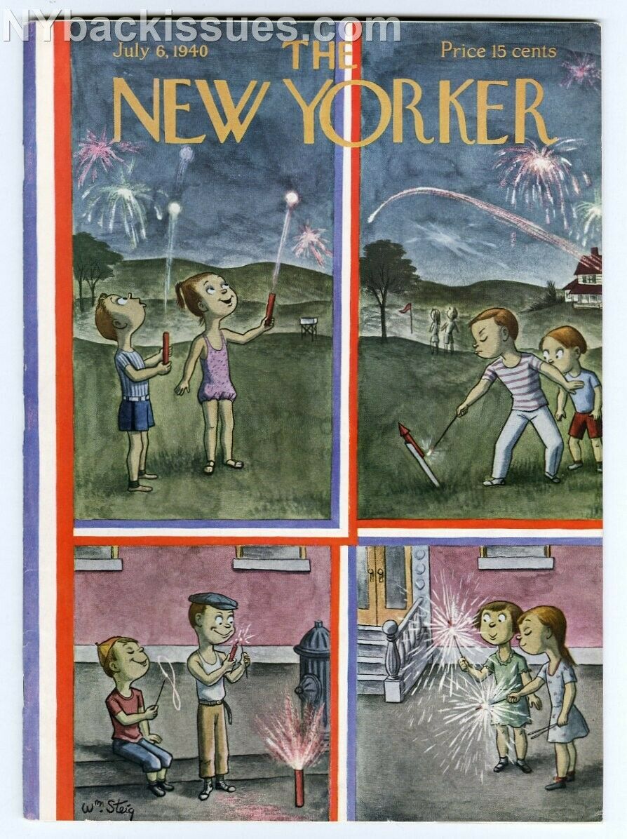New Yorker magazine July 6 1940 Mollie Panter-Downes Ludwig Bemelmans MINT