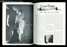 Load image into Gallery viewer, New Yorker magazine October 21 1944 Irwin Edman Sally Benson E J Kahn FINE
