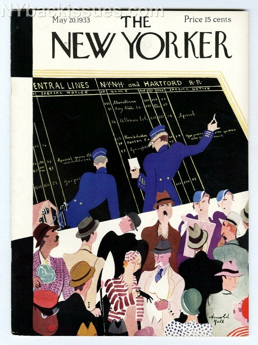 New Yorker magazine May 20 1933 Olive Ward E.B. White Clarence Day NEAR MINT